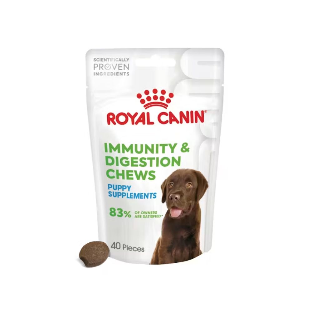 Royal Canin Immunity & Digestion Puppy Supplement 100g Snack Cani Cuccioli