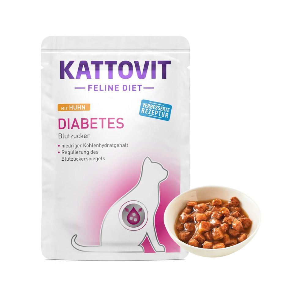 Kattovit Diabetes Pollo 85g Bustina Gatti