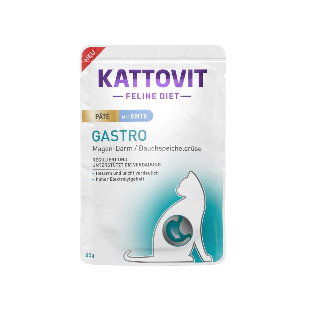 Kattovit Gastro Paté Anatra 85g Bustina Gatti