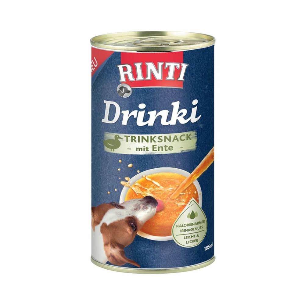 Rinti Drinki Anatra Snack Liquido per Cani 185g