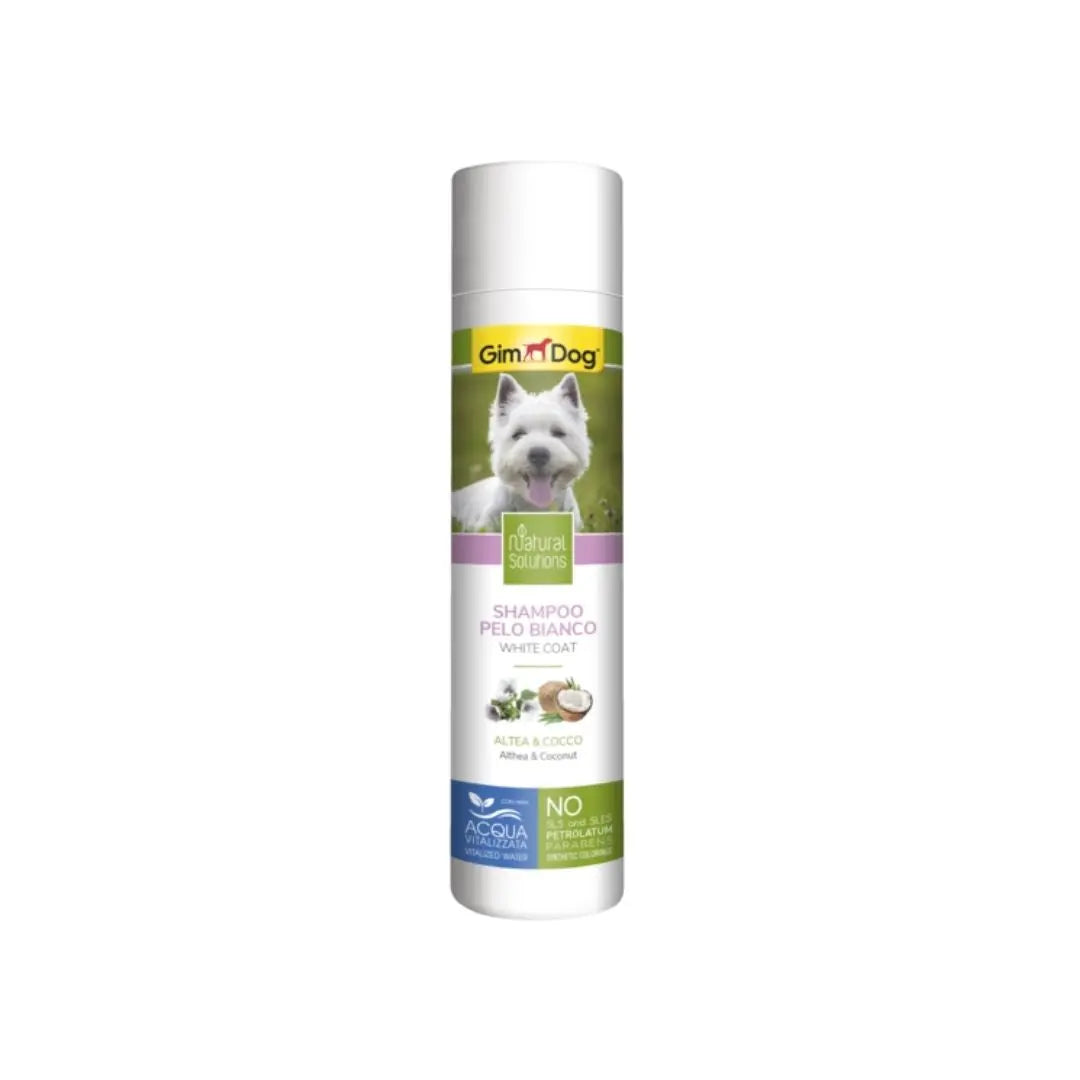 Gimborn Natural Solution Shampoo Pelo Bianco 250ml Cani - Animaliapet