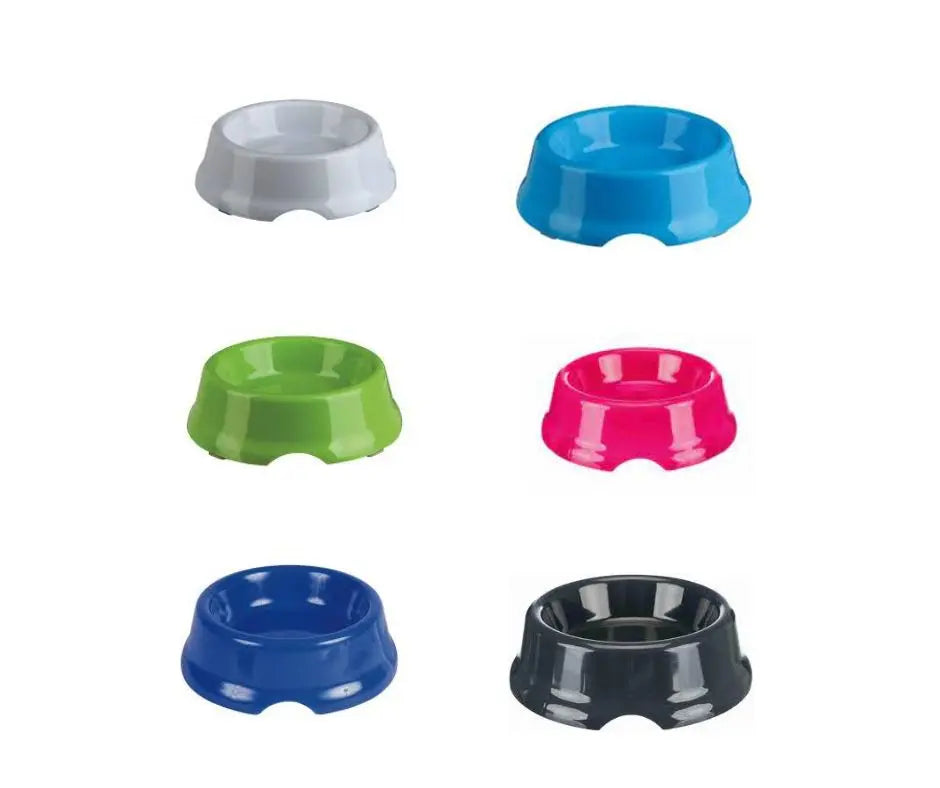 Trixie Ciotola in Plastica 0,50l Ø14cm Ciotole per Cani e Gatti Colori Assortiti - Animaliapet
