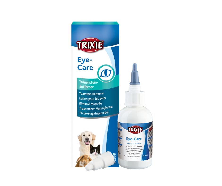 Trixie Eye-Care Pulizia Occhi Rimuovi macchie per cani gatti e piccoli animali 50ml - Animaliapet