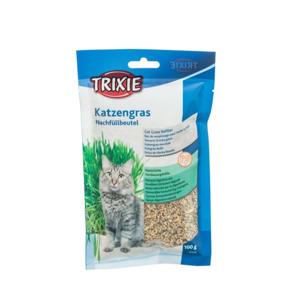 Trixie Ricambio Erba Gatto 100g Snack per Gatti