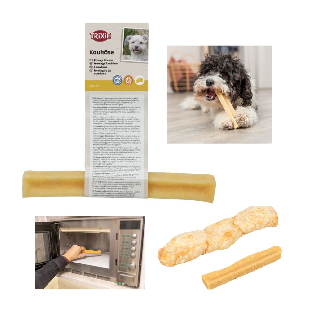 Trixie Formaggio da masticare Snack per Cani 30g-13,5cm