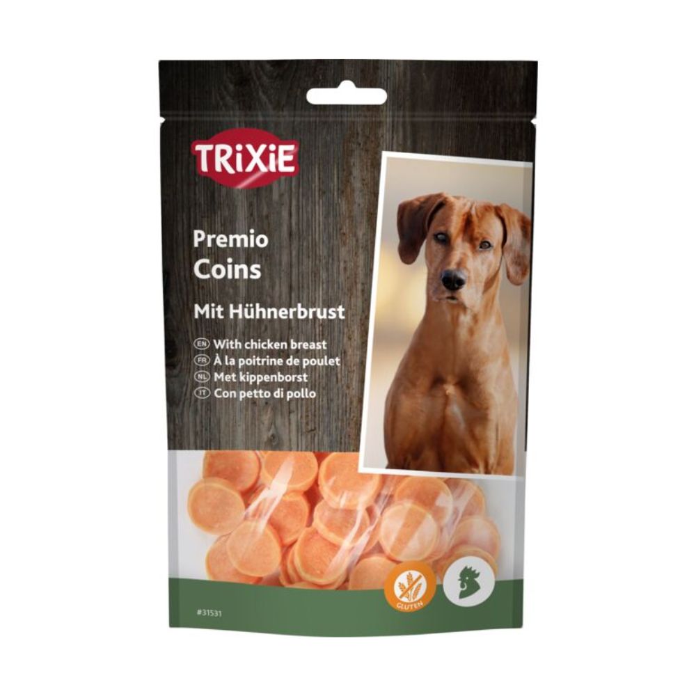Trixie Premio Chicken Coins 100g Snack per Cani