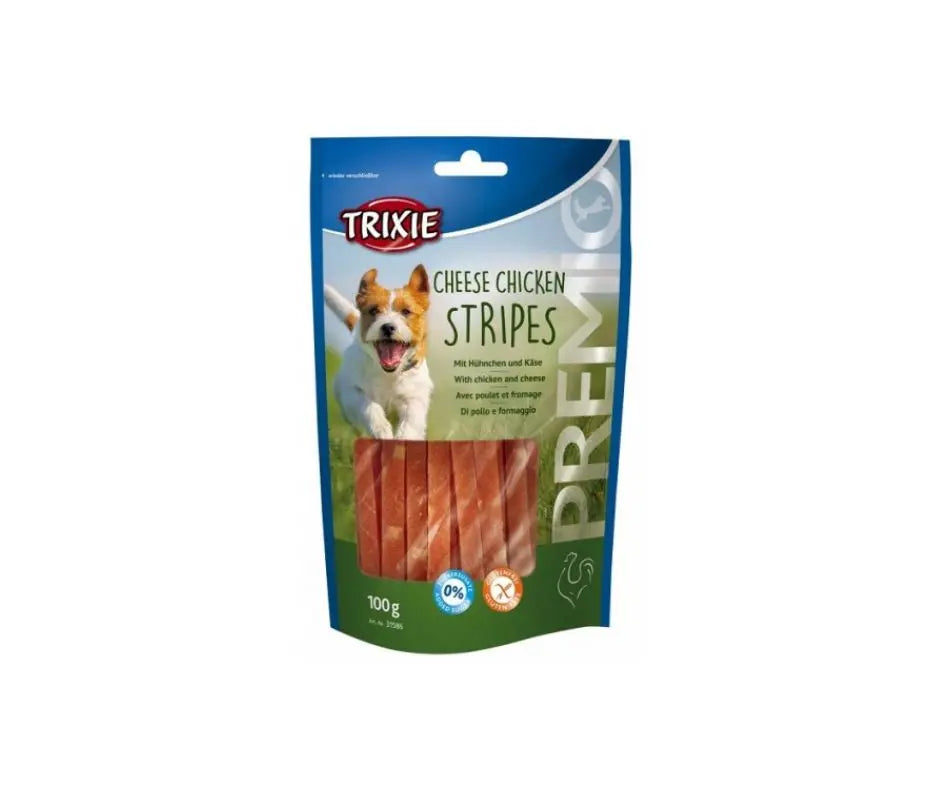 Trixie Premio Cheese Chicken Stripes Pollo e Formaggio Snack per Cani 100g - Animaliapet