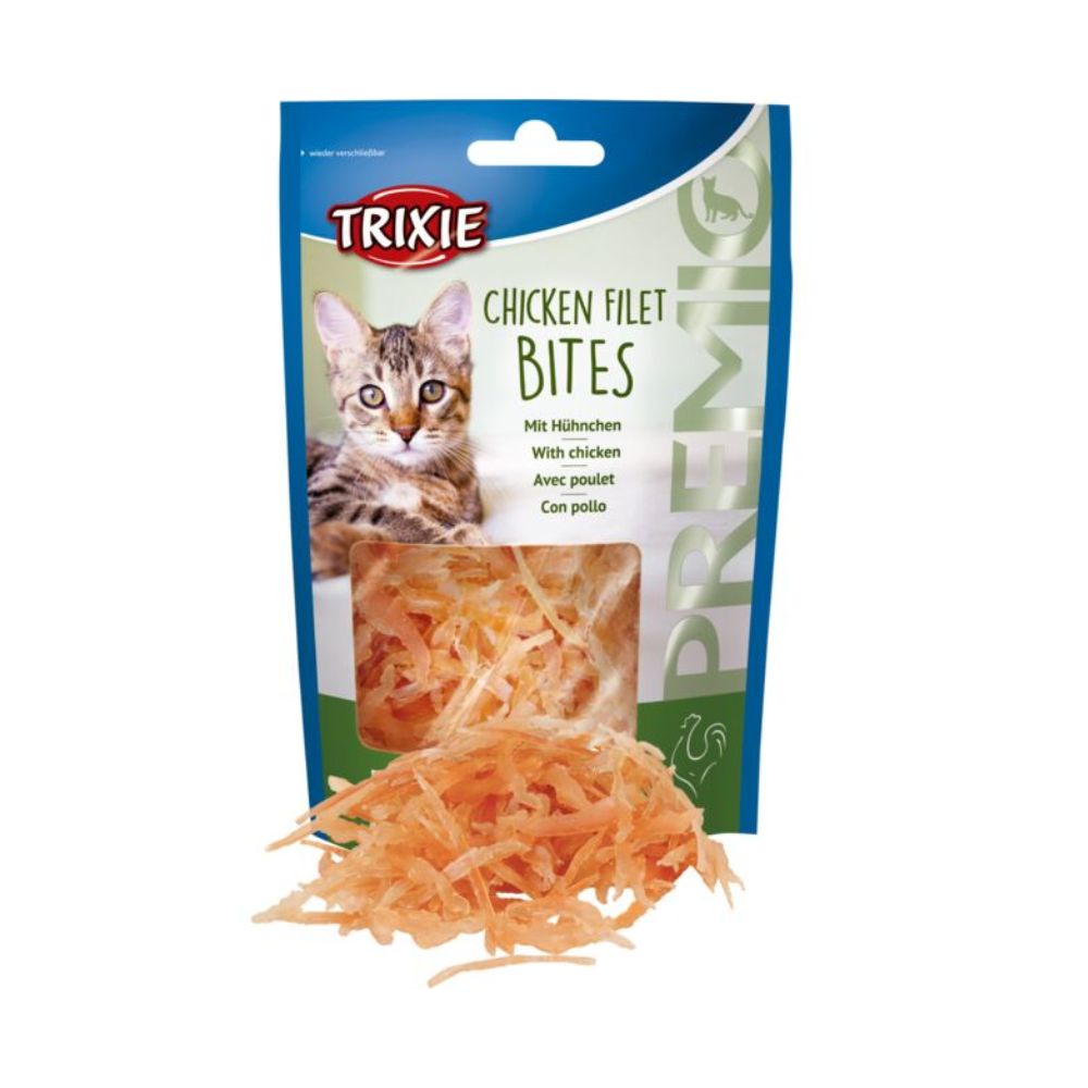 Trixie Chicken Filet Bites 50g Snack Per Gatti