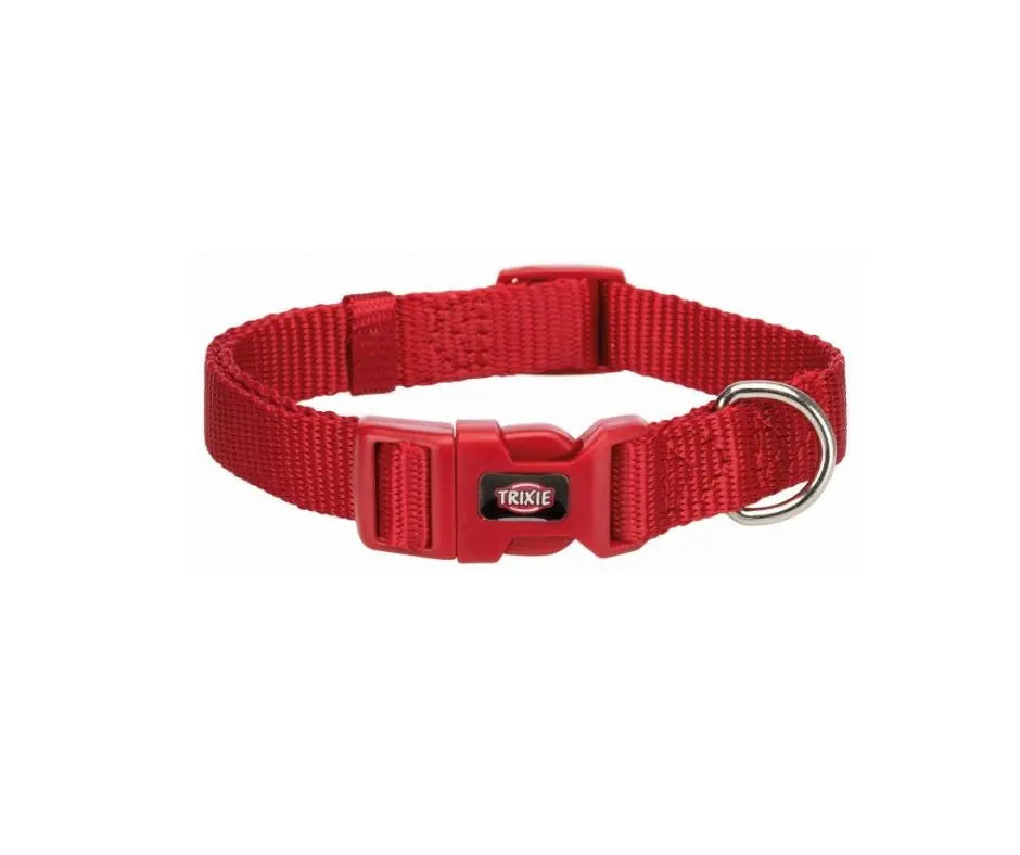 Trixie Premium Collare Rosso XS-S 22-35Cm/10mm Trixie