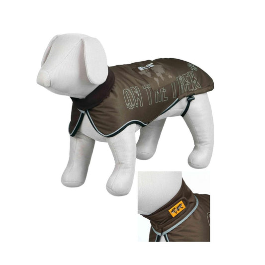 Trixie Cappottino On the Trek Mantel Marrone Tg. XS 30cm per cani