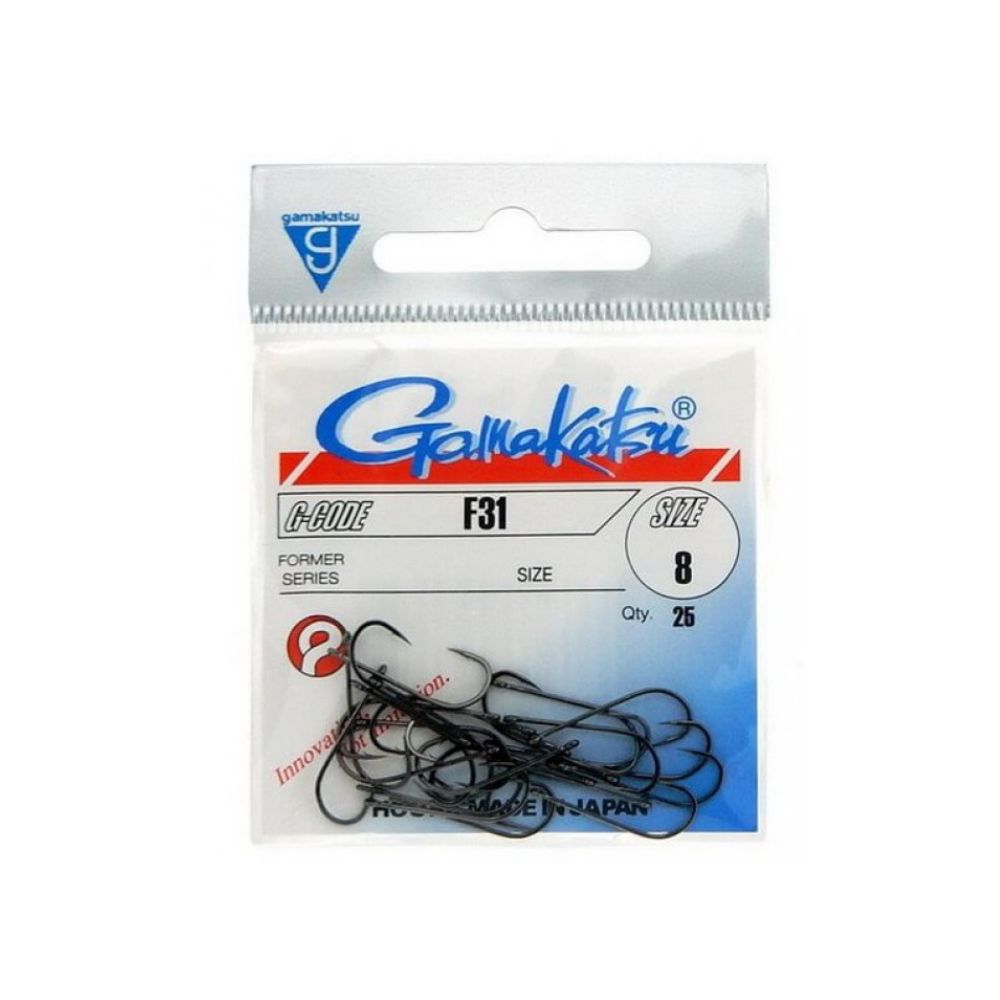 Gamakatsu F31 25 Ami da Pesca Taglia 8