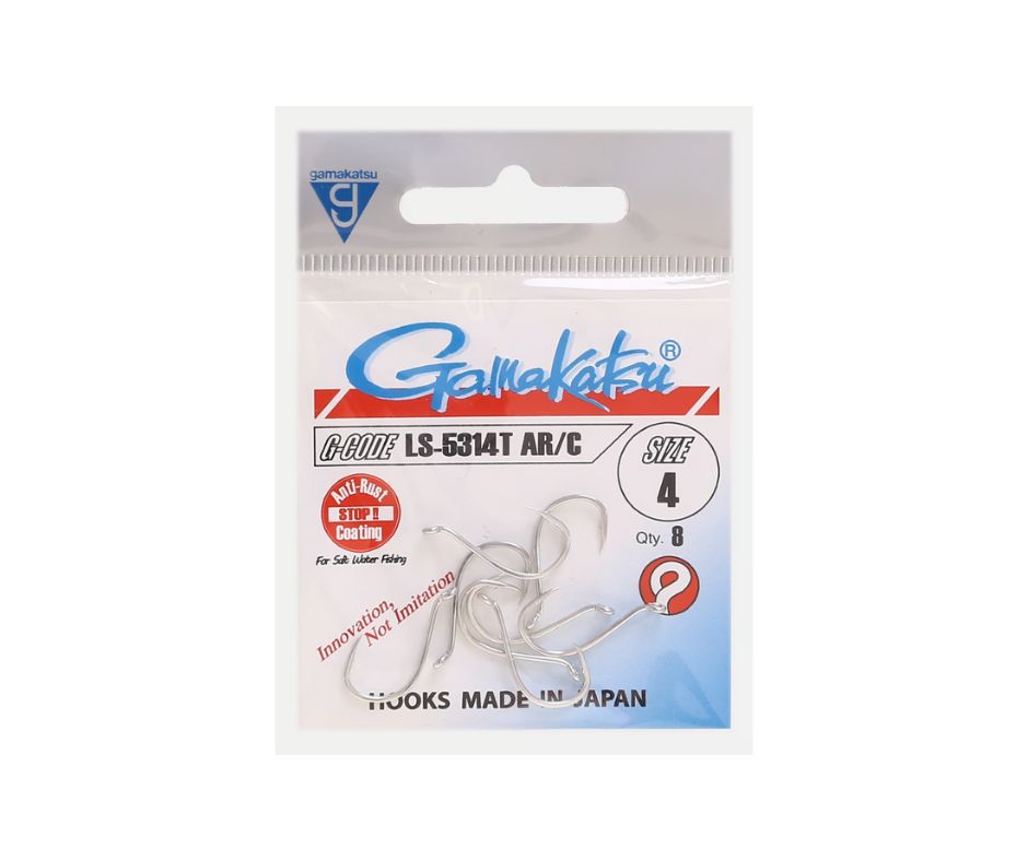 Gamakatsu G-Code LS-5314T AR/C 8 Ami da Pesca Taglia 4 - Animaliapet