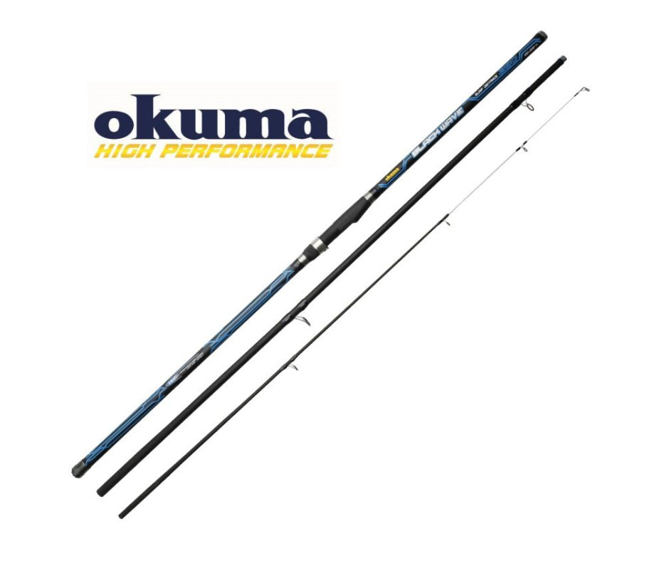 Okuma Black Wave Surf 14' 420cm 100-200g Canna da Pesca - Animaliapet