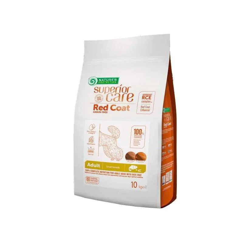 Nature's Protection Red Coat Small Adult Salmone Crocchette Cani 10kg Nature's Protection