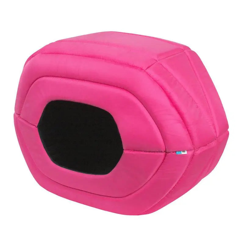 AiryVest Pet House Cuccia Multiuso 2in1 Tg. M Rosa per Cani e Gatti - Animaliapet