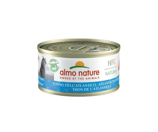 Almo Nature HFC Natural Tonno dell'Atlantico Lattina 70g Gatti AdultiLattina Umido GattiAnimaliapet