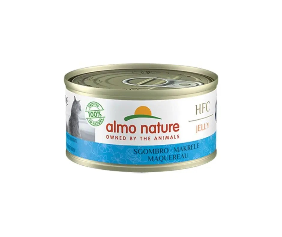 Almo Nature HFC Jelly Sgombro 70g Lattina Gatti Adulti - Animaliapet