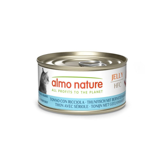 Almo Nature HFC Jelly Tonno e Ricciola 70g Lattina Gatti Adulti