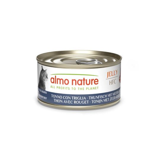 Almo Nature HFC Jelly Tonno e Triglia 70g Lattina Gatti Adulti