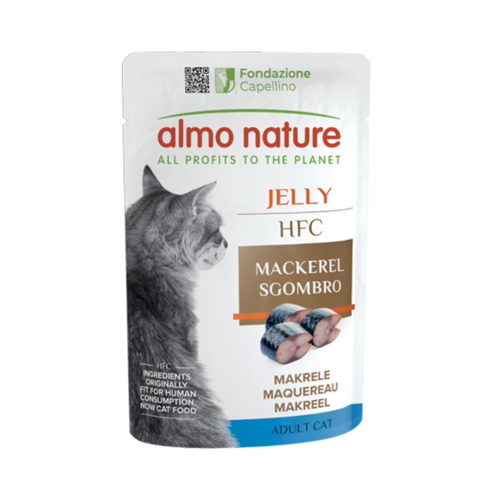 Almo Nature Sgombro Jelly Bustina 55g Gatti Adulti