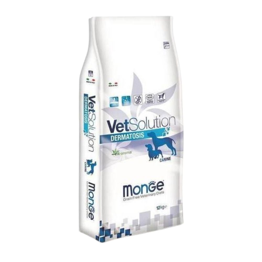 Monge Vetsolution Dermatosis 12kg Crocchette Cani Adult