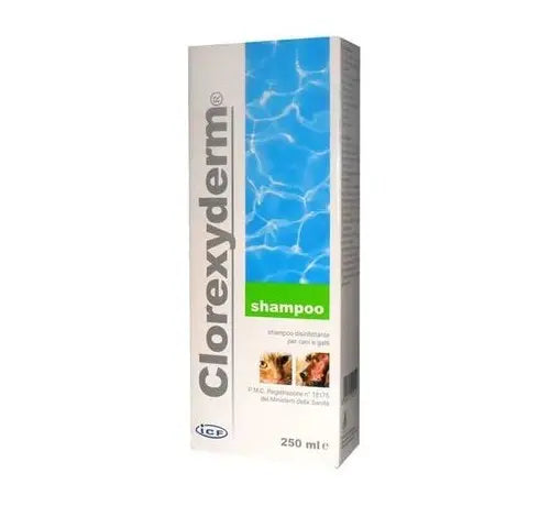 Drn Clorexyderm Shampoo 250ml Cani e Gatti 150ml - Animaliapet