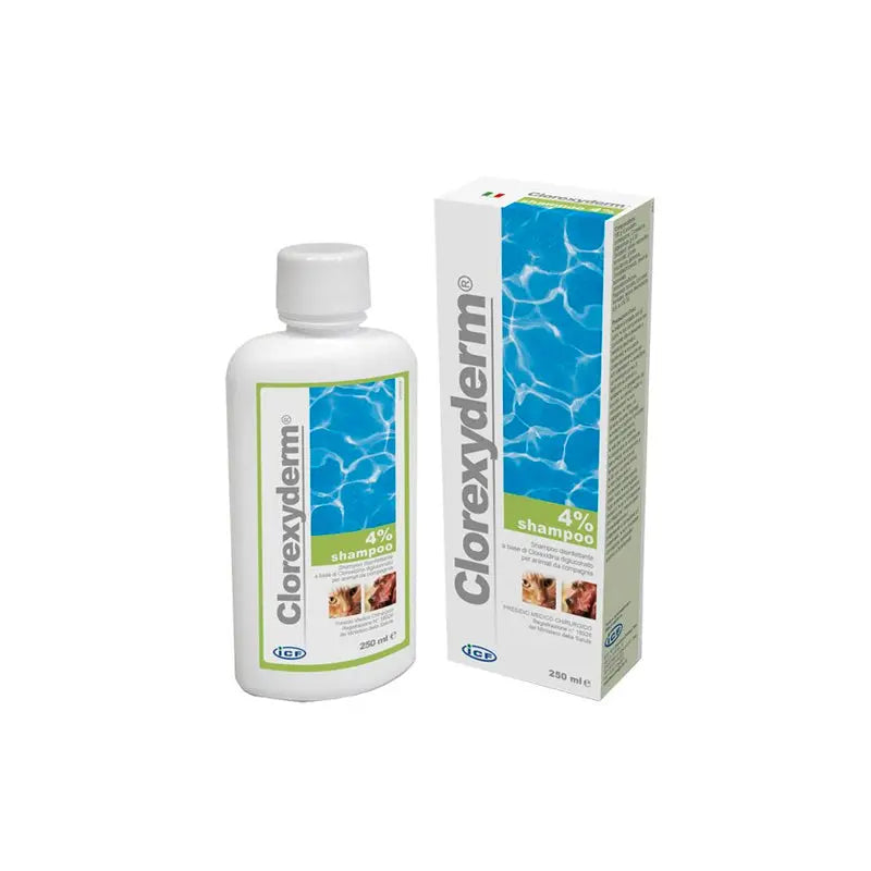 Drn Clorexyderm Shampoo 4% 250ml Cani e Gatti Drn