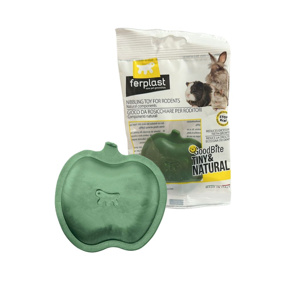 Ferplast GOODBITE TINY & NATURAL APPLE Gioco Mela per Roditori