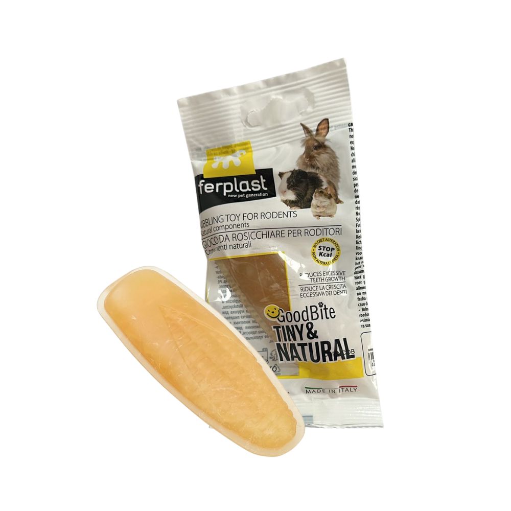 Ferplast GOODBITE TINY & NATURAL CORNCOB Gioco Pannocchia per Roditori