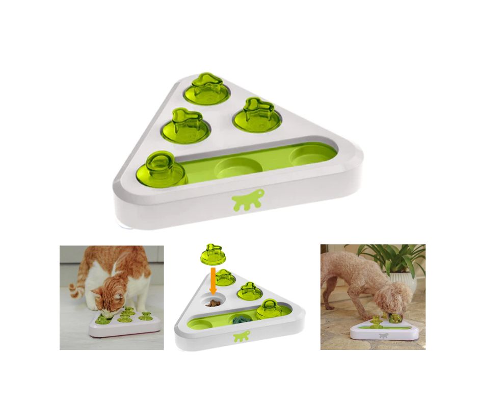 Gioco Per Cane Anello Dispenser Ferplast - Per Crocchette, Igiene Dentale - Taglia Media, Rosso - Foto 6