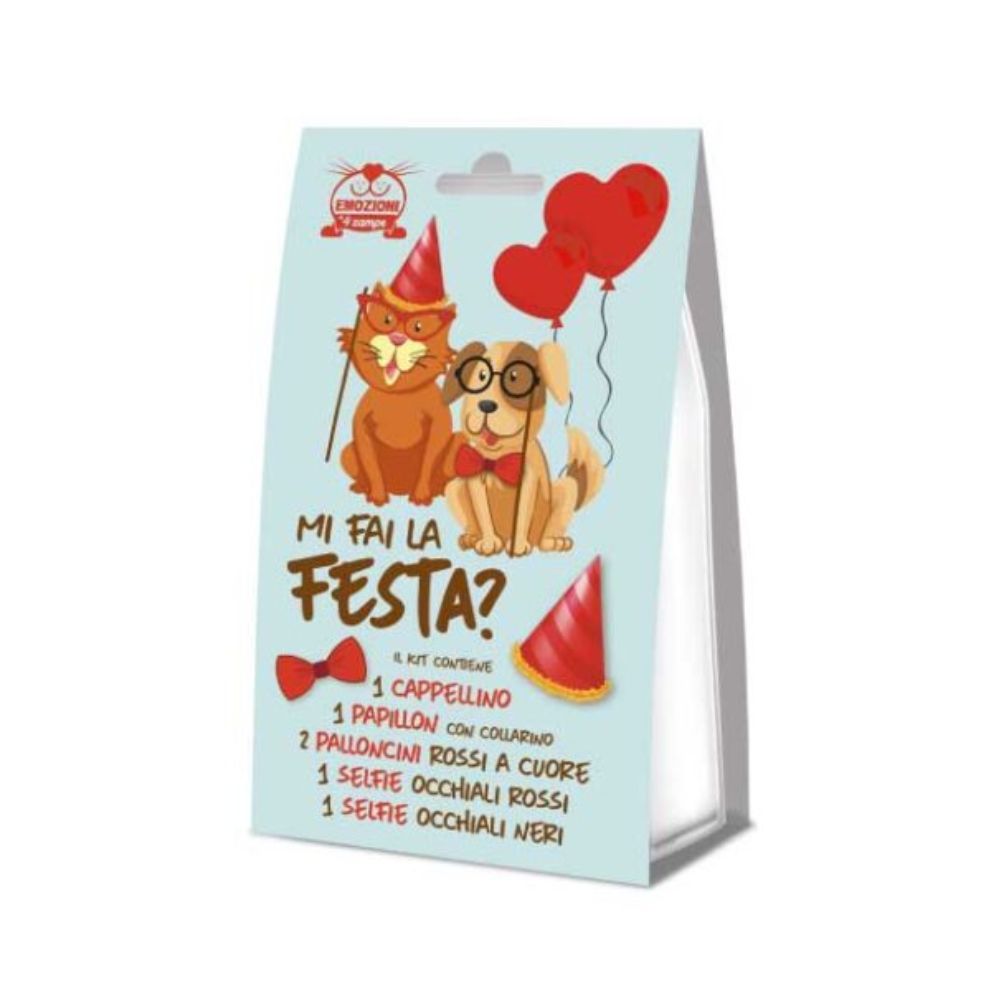 Mi fai la festa? Kit Compleanno per Cani e Gatti