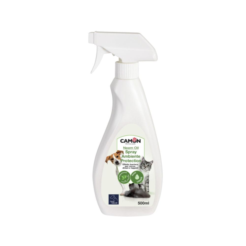 Camon Spray protettivo per ambienti Olio di Neem 500ml per Cani e Gatti