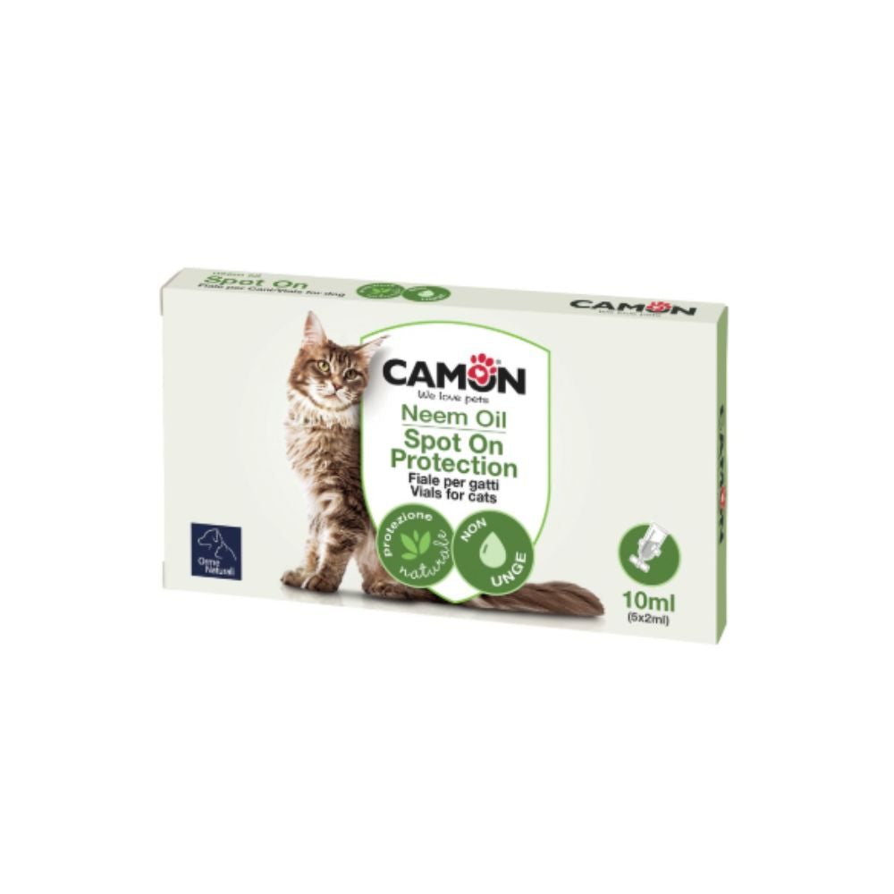 Camon Spot On Olio di Neem Fiale per Gatti