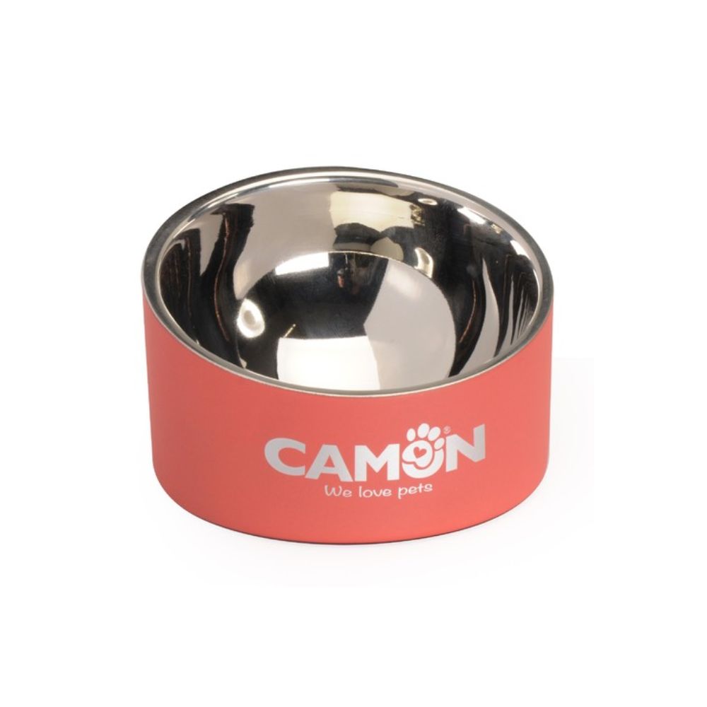 Camon Ciotola inclinata doppia parete 145x95mm 530ml per Cani