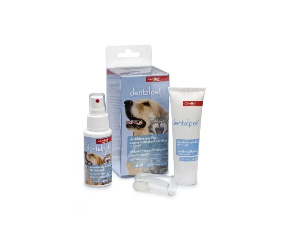 Candioli DentalPet Kit per Cani e Gatti Candioli