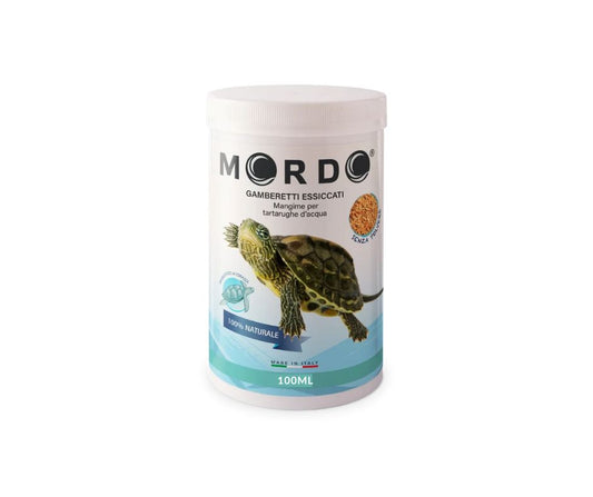 Mordo Gamberetti Essiccati Mangime per Tartarughe d'acqua 14g Mordo