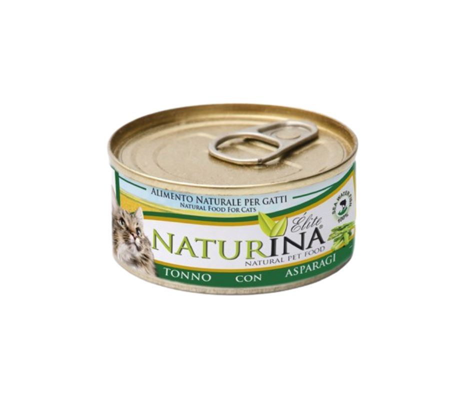 Naturina Elite Tonno e Asparagi 70g Lattina Gatti - Animaliapet