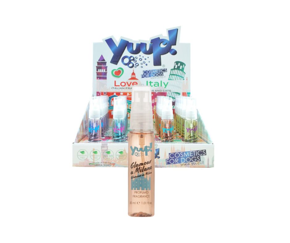 Yuup Profumo Glamour a Milano 30ml per Cani e Gatti - Animaliapet