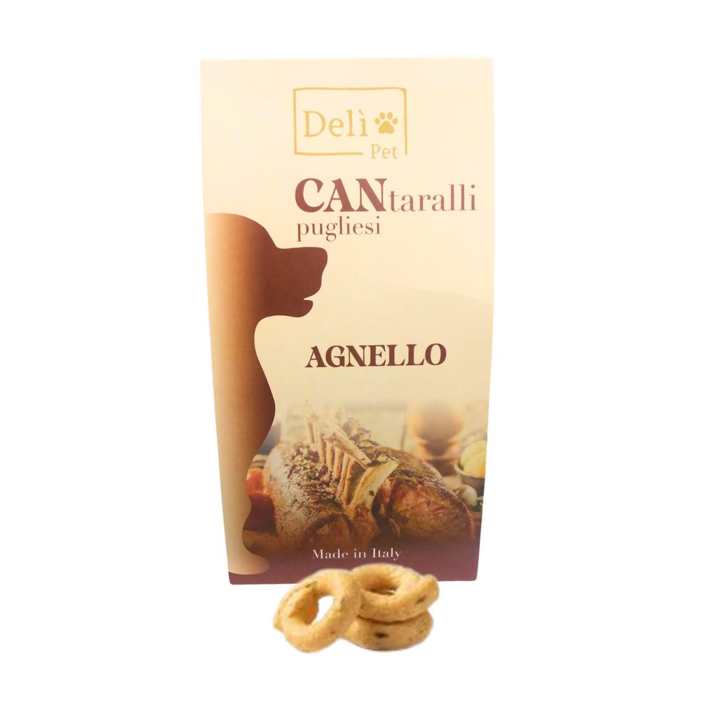 DelìPet CanTaralli Pugliesi Agnello Snack per Cani 150g