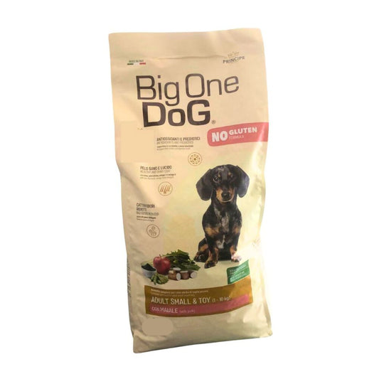 Big One Dog Maiale 800g Crocchette Cani Adulti Small e Toy No Gluten
