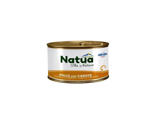 Natua Natural Pollo e Carote in Jelly Lattina 85g Cani - Animaliapet