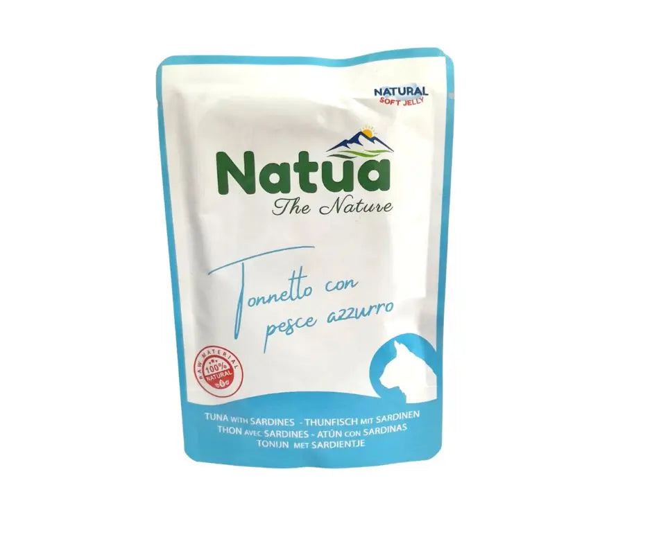 Natua Tonnetto con Pesce Azzurro soft jelly bustina 70g Gatti - Animaliapet