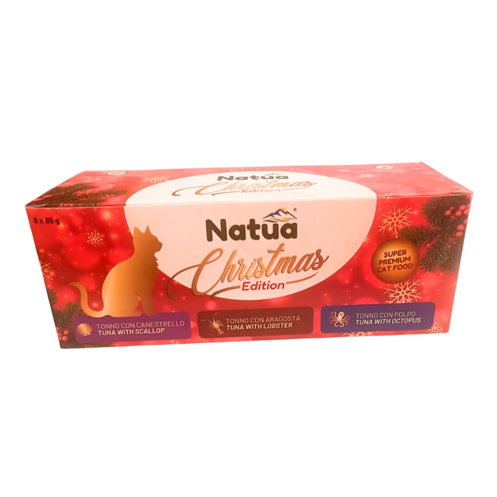 Natua Christmas Edition Multipack Gatto 6x85g