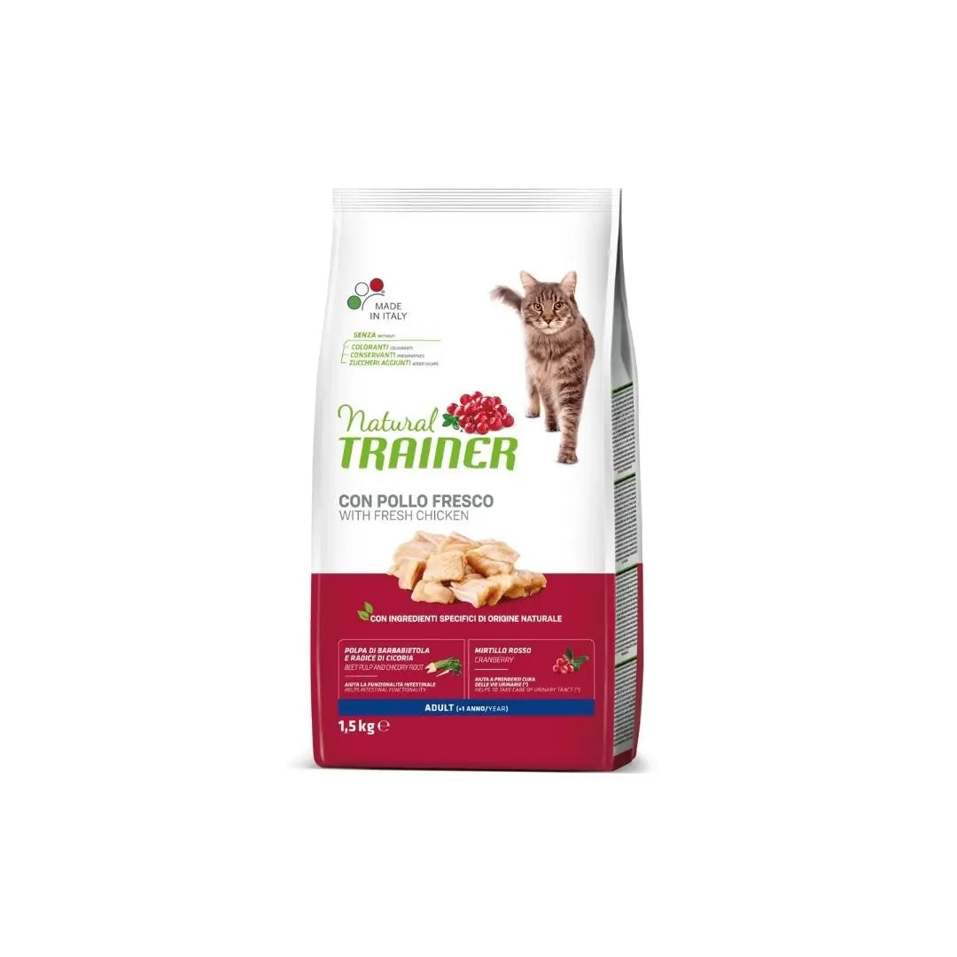 Trainer Natural Cat Pollo 1,5Kg Crocchette Gatti AdultiCrocchette GattiAnimaliapet