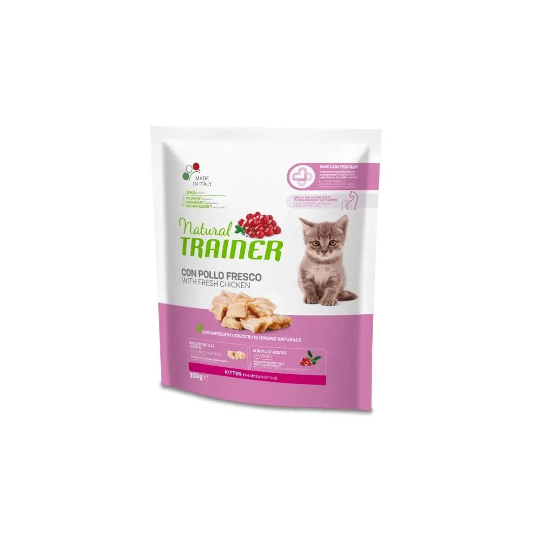 Trainer Natural Kitten Pollo 300g Crocchette Gattini - Animaliapet