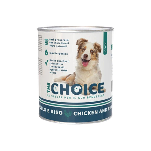 The Choice Pollo e Riso Adult 400g Lattina Cani