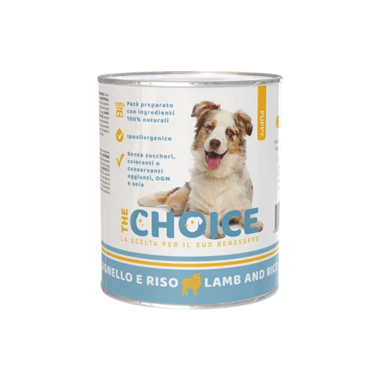 The Choice Agnello e Riso Puppy 400g Lattina Cani Cuccioli