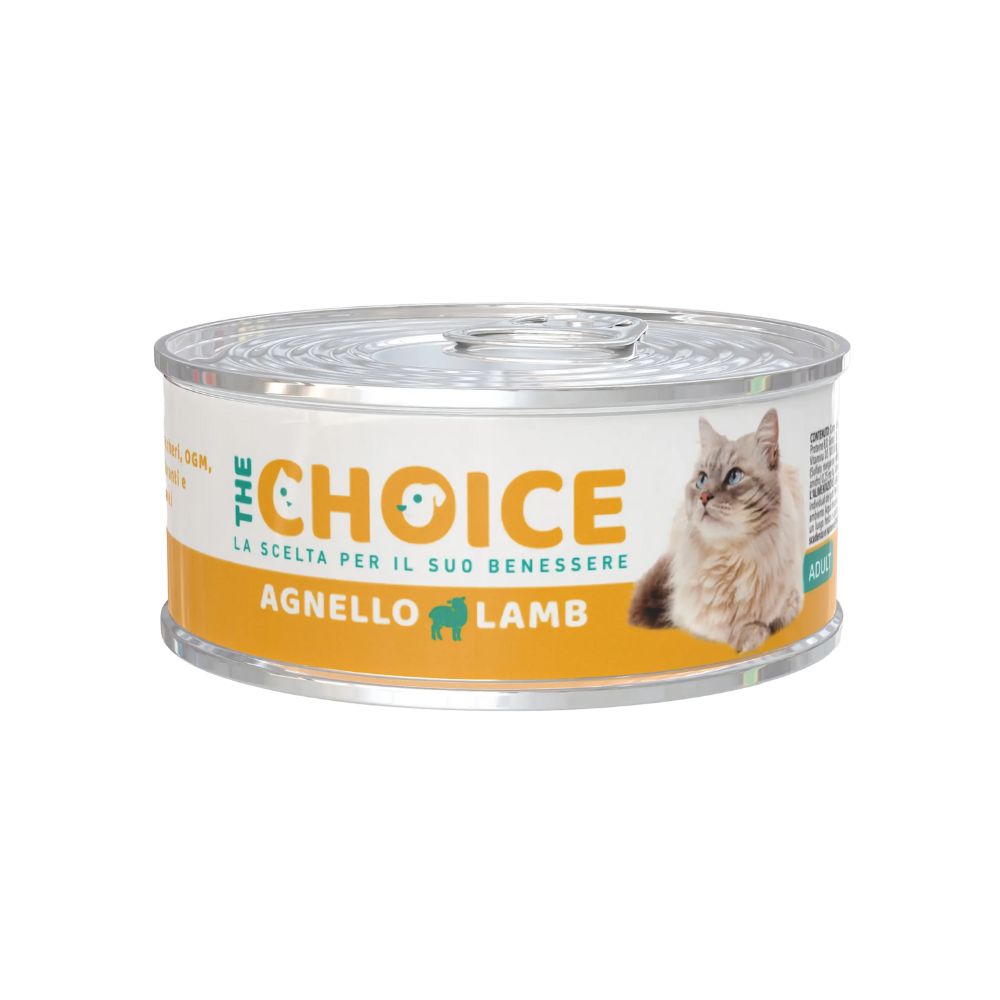The Choice Agnello Adult 80g Lattina Gatti