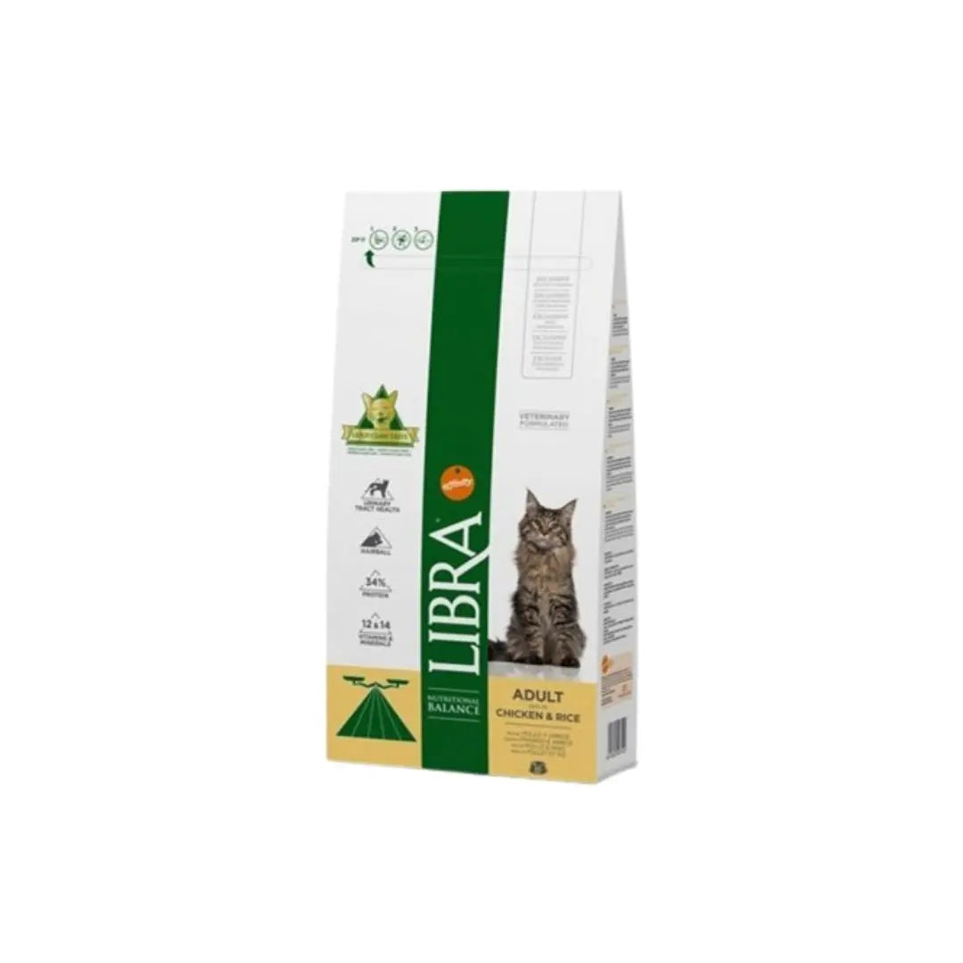 Libra Cat Adult Pollo Crocchette 1,5Kg Gatti Adulti - Animaliapet