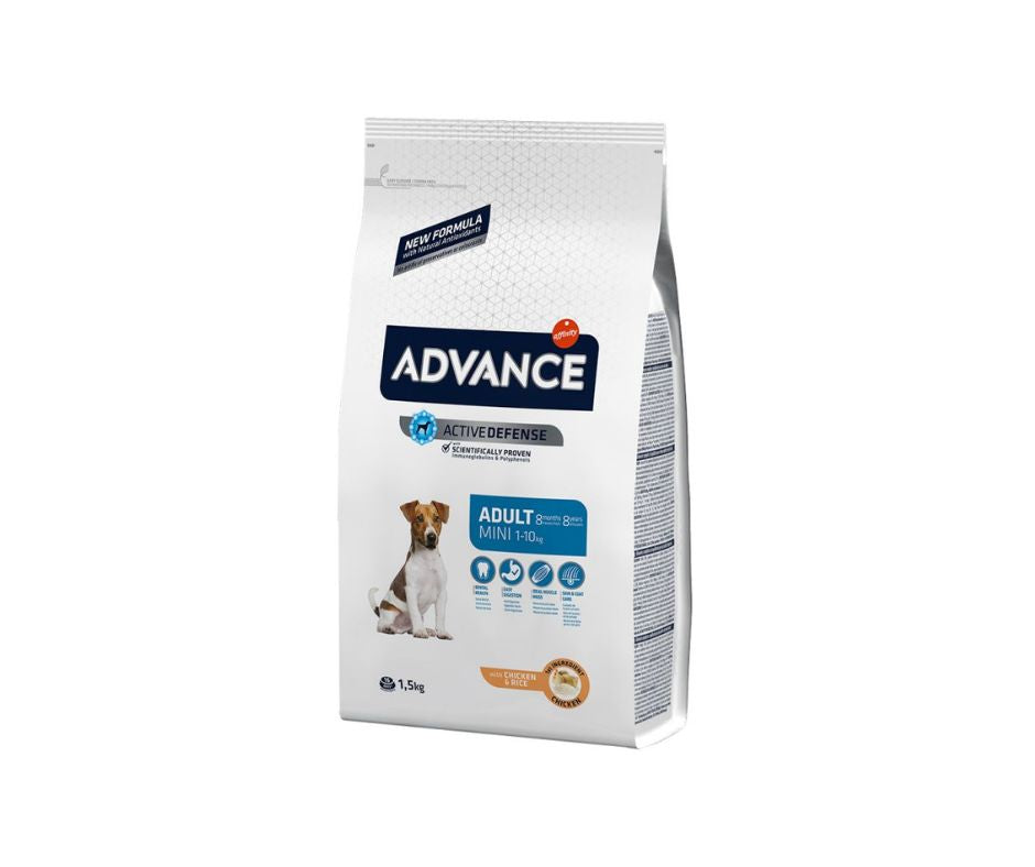 Advance Dog Pollo 1,5Kg Crocchette Cani Mini Adult - Animaliapet